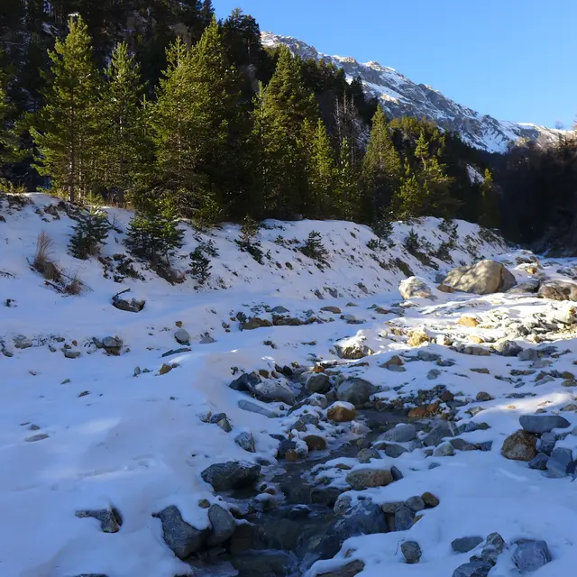 Itinéraire raquettes - La Combe Saint Martin_Névache