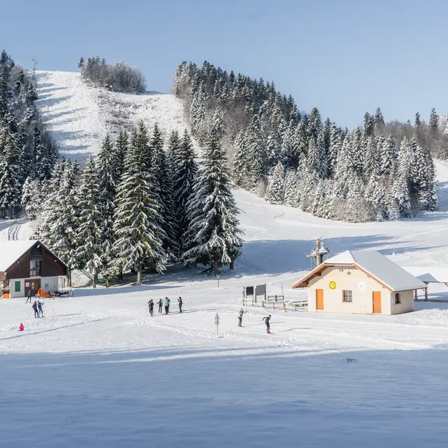 Domaine de ski nordique de la Praille_Plateau d'Hauteville