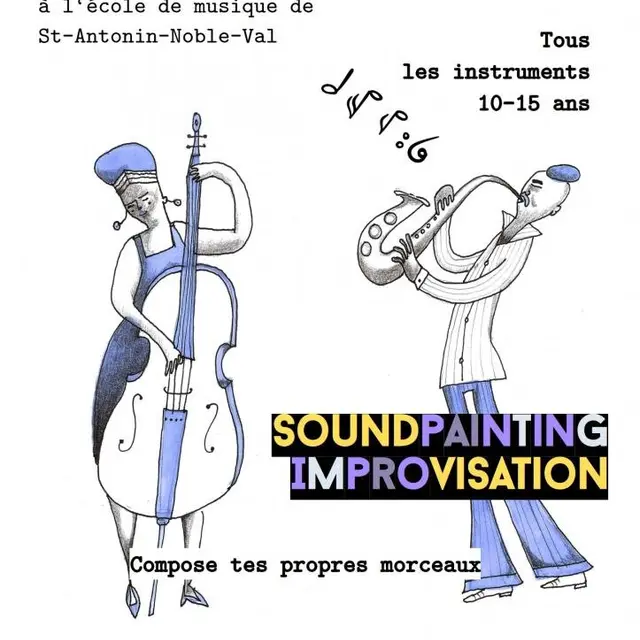 Stage de musique Soundpainting Improvisation_Saint-Antonin-Noble-Val