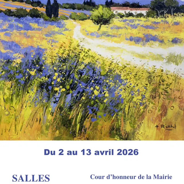 Exposition « Couleurs d'ici et d'ailleurs » de Francis Riehl aux Salles Voutées_Cassis