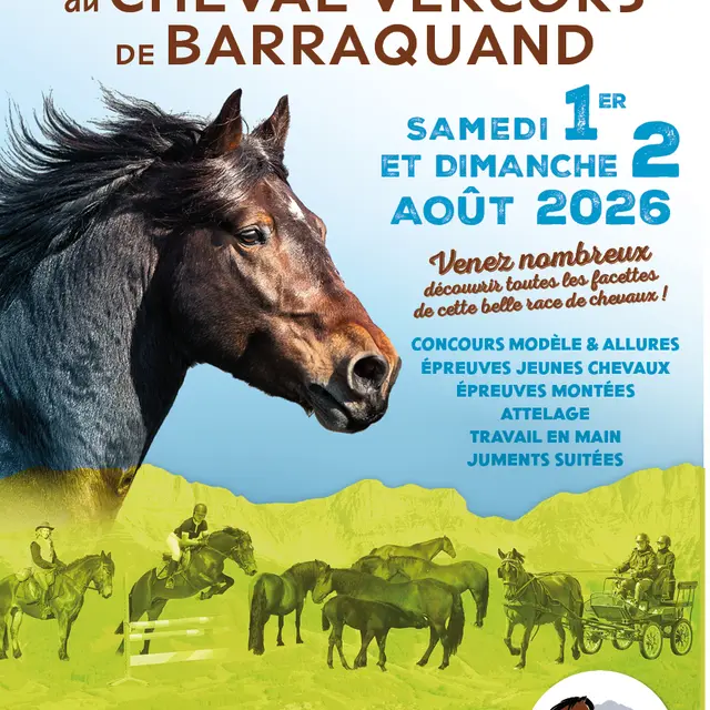 Concours national de cheval de race_Corrençon-en-Vercors