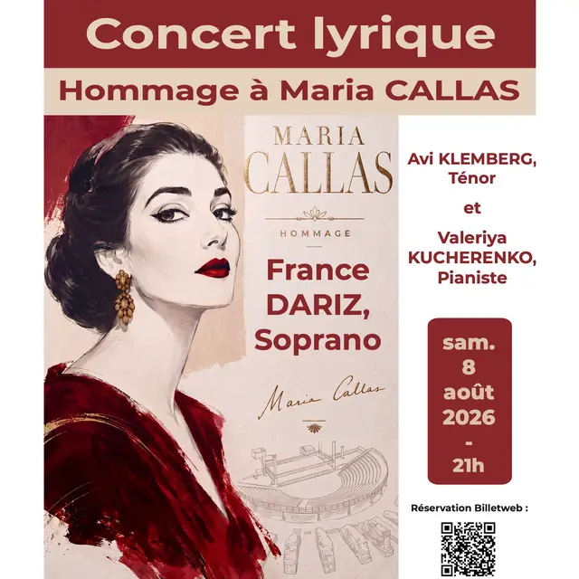 Concert-Hommage à Maria CALLAS_Fréjus