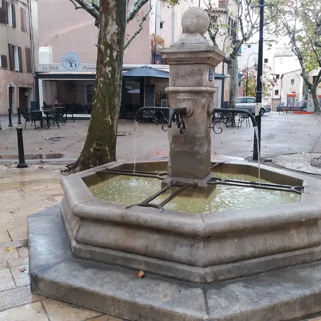 Fontaine place Marcel Pagnol