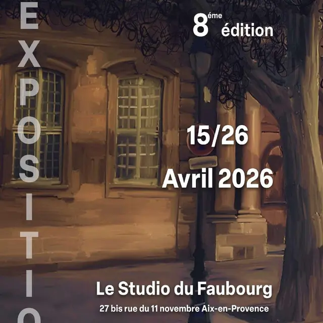 Exposition collective Studio du Faubourg 8ème édition_Aix-en-Provence
