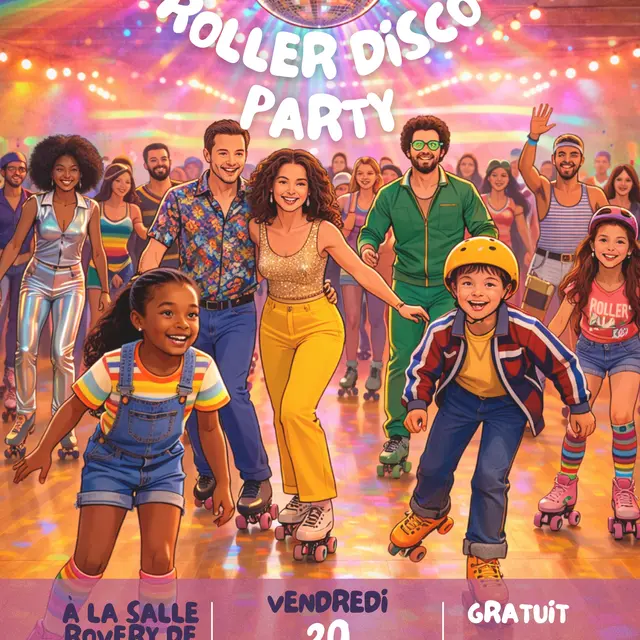 Roller disco party_Auron