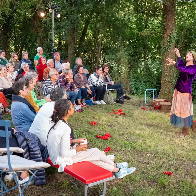 spectacle au jardin