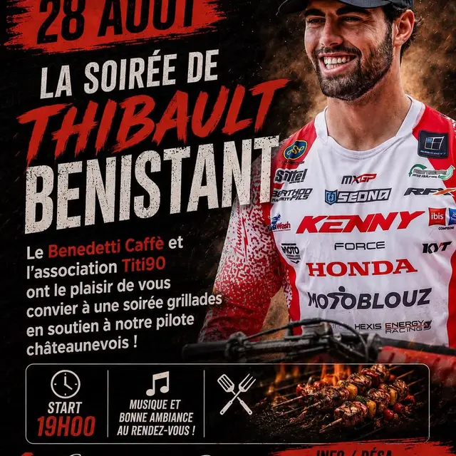 Soirée Thibault Benistant au Benedetti Caffé_Châteauneuf-du-Pape