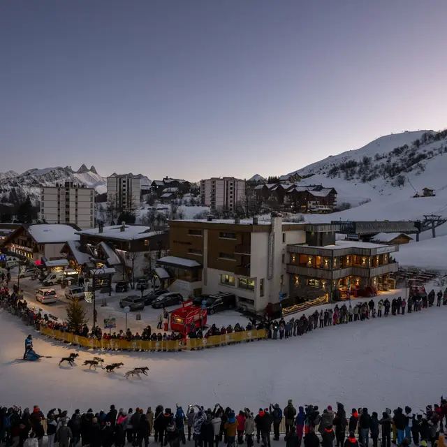 Village des animations de La Grande Odyssée_La Toussuire