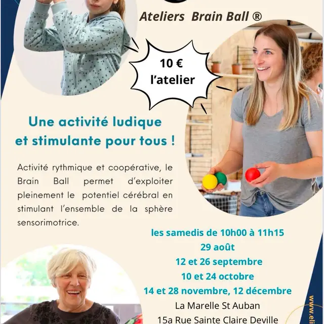 Atelier Brain Ball, le cerveau en mouvement_Château-Arnoux-Saint-Auban