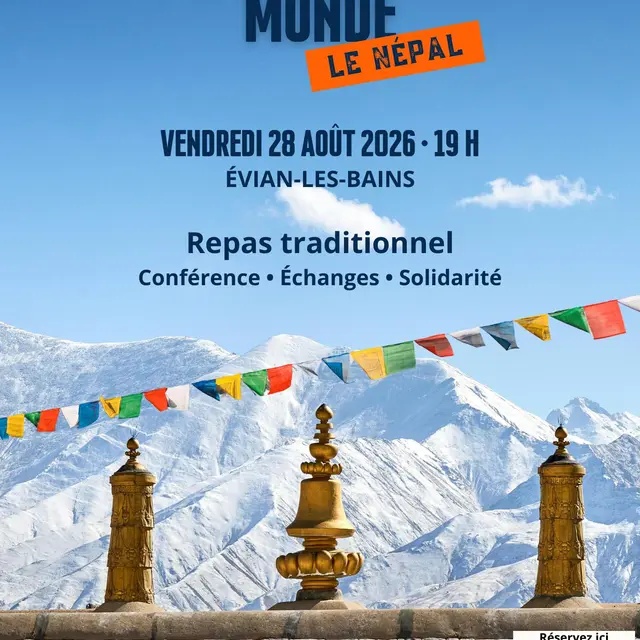 Soirée Conférence et repas Montagnes du Monde - Le Népal_Évian-les-Bains