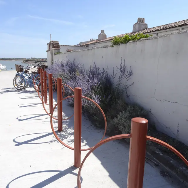 Parking vélo - Port de Loix_Loix