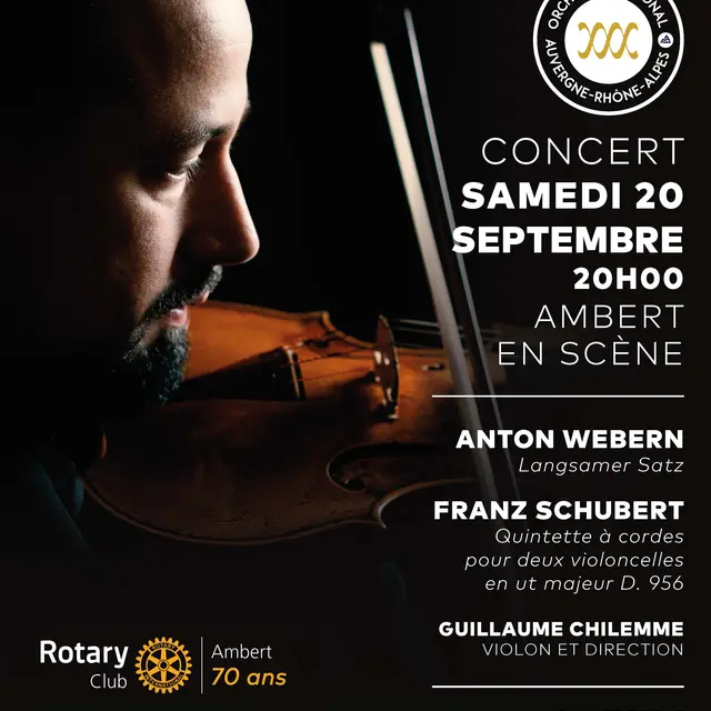 Concert -Orchestre National Auvergne Rhône-Alpes_Ambert