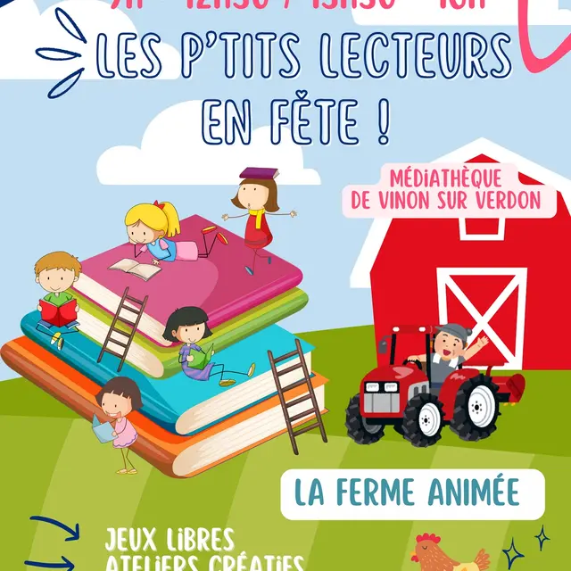 Les p'tits lecteurs en fête