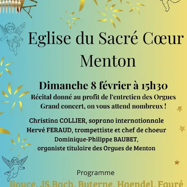 Récital Christina Collier, Hervé Feraud et Dominique-Philippe Baubet