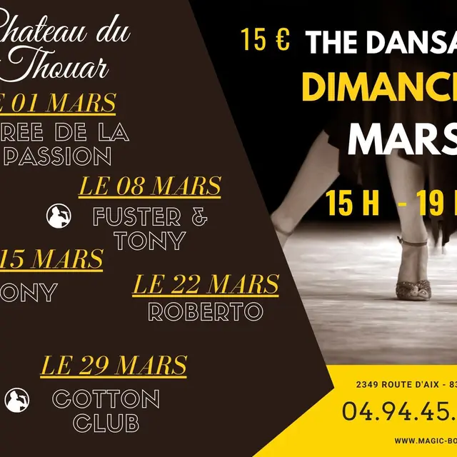 Thé dansant du dimanche au Thouar_Le Muy