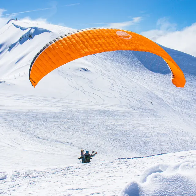 Baptême de l'air - Vol biplace parapente_Flaine