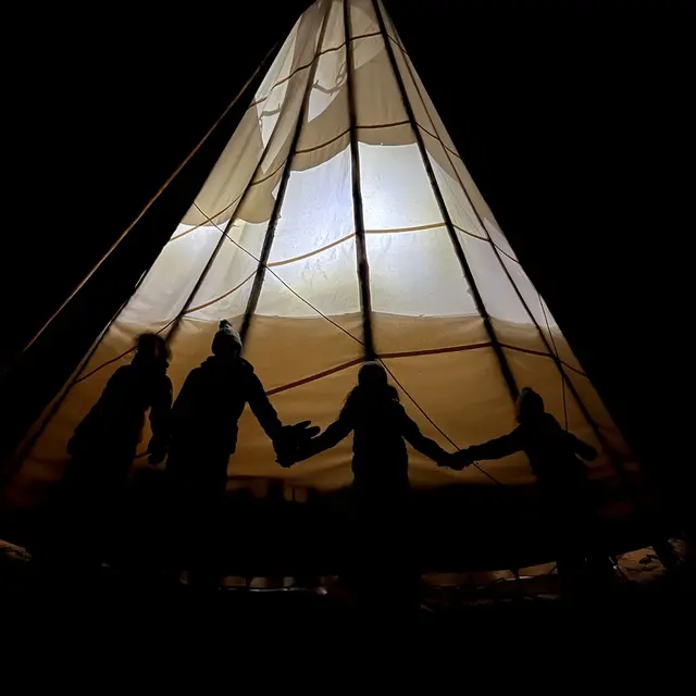 Tipi aventure, l'apéro des hiboux