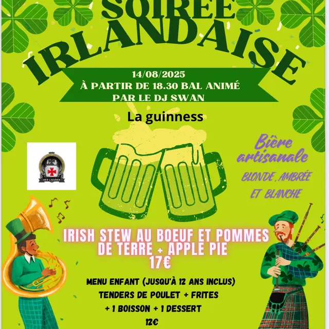 Fête Irlandaise_Sainte-Agnès