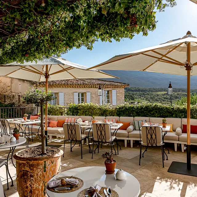 Terrasse - La Table du Ventoux