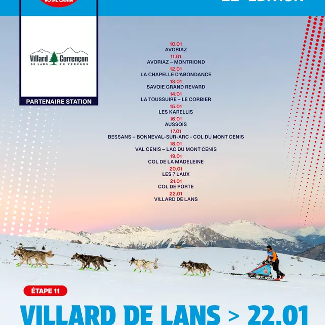 La Grande Odyssée Royal Canin - Étape 11 : Villard-de-Lans_Villard-de-Lans