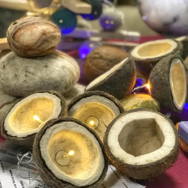 Stage de feutre de laine_Garde-Colombe