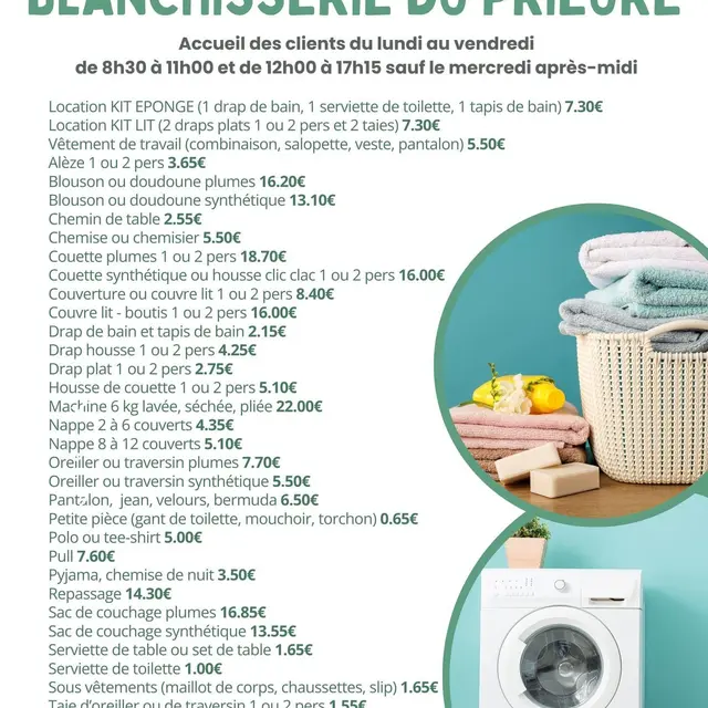 Blanchisserie du Prieuré