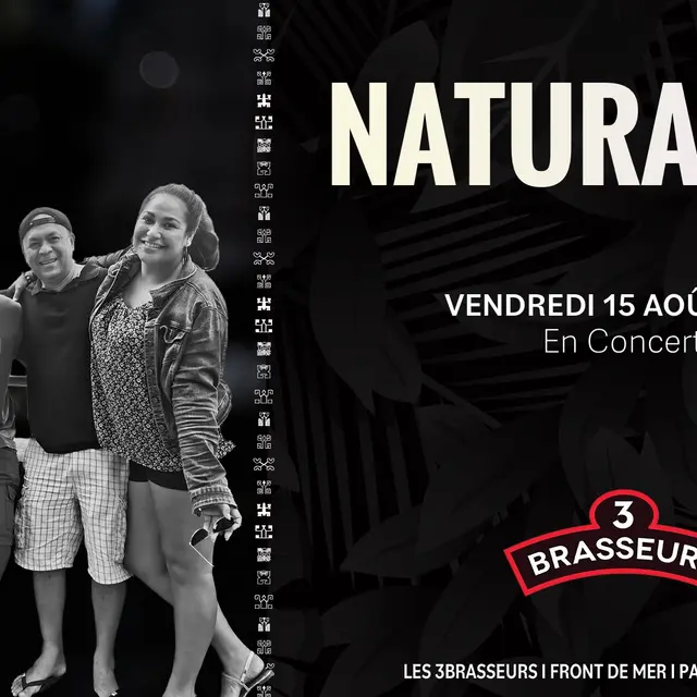 Natura Jam en concert - 3 Brasseurs Tahiti_Papeete