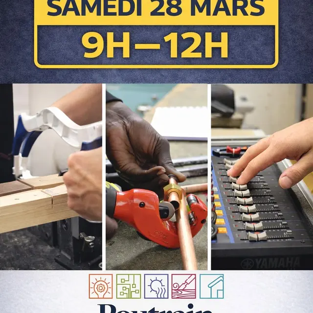 Journée PORTES OUVERTES le samedi 28 Mars au lycée Poutrain