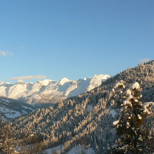 Sentiers raquettes au Grand-Bornand 27