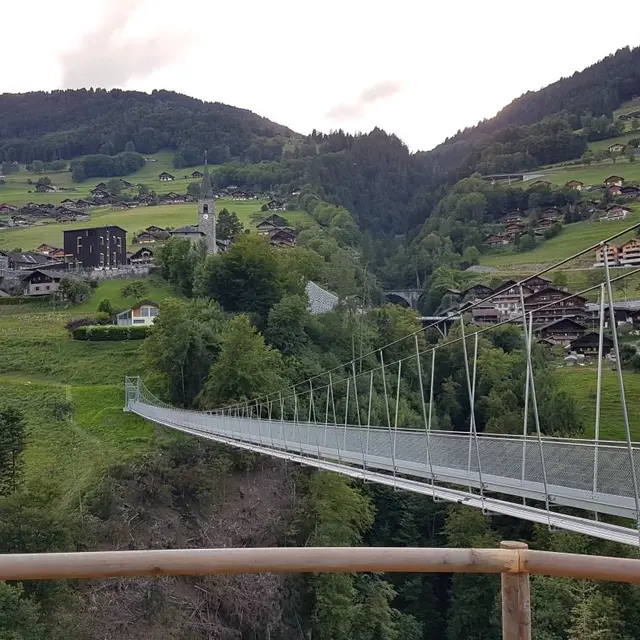 Passerelle Troistorrents-Chenarlier