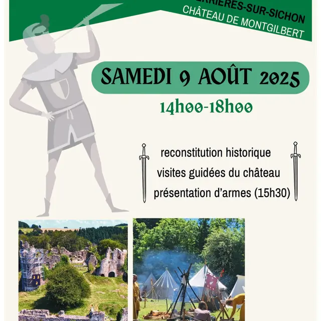 Fête au château de Montgilbert 2025