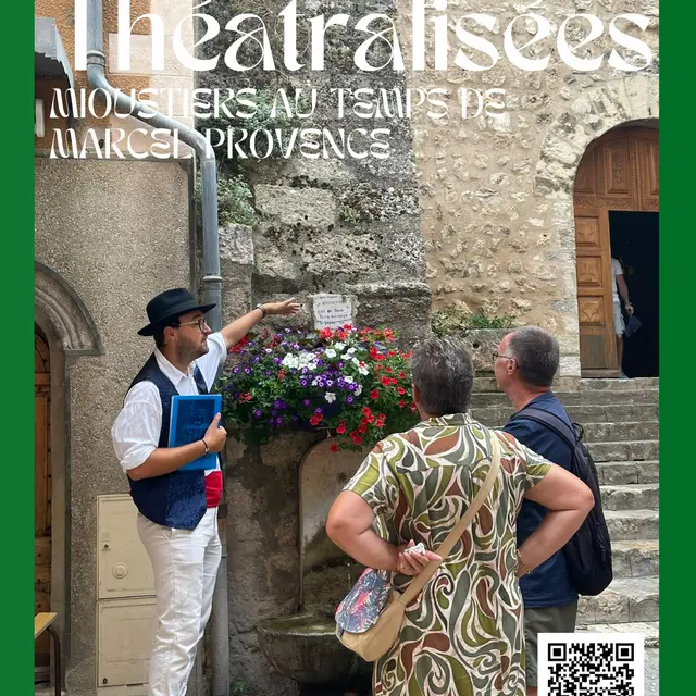 Visite guidée théatralisée : Moustiers au temps de Marcel Provence_Moustiers-Sainte-Marie