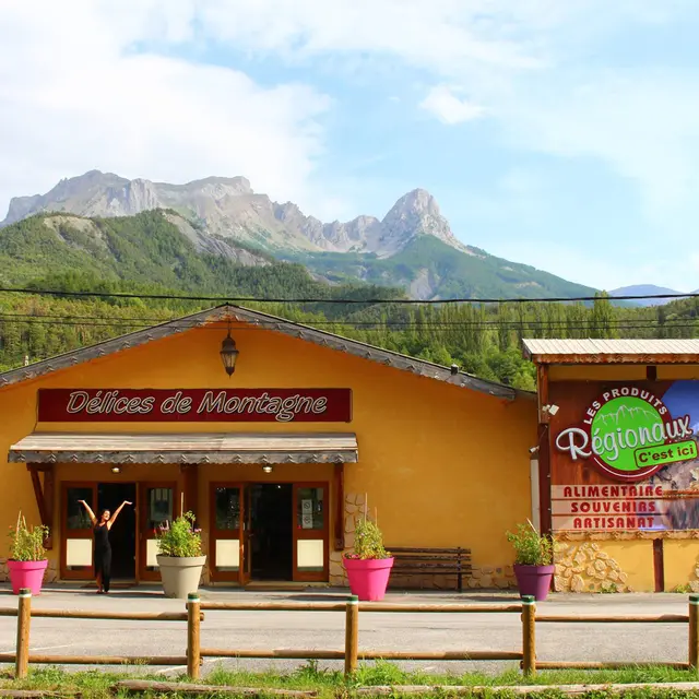 Délices de Montagne : magasin de produits régionaux à Barcelonnette