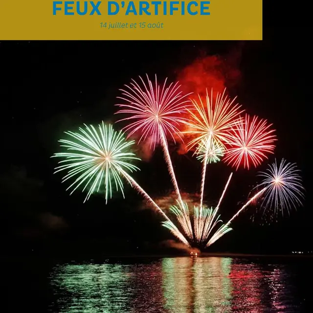 Feux d'artifice - Vedettes Îles d'Or et Le Corsaire_Le Lavandou