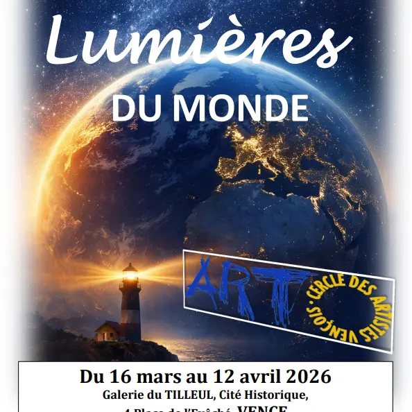 Exposition collective : Lumières du monde_Vence