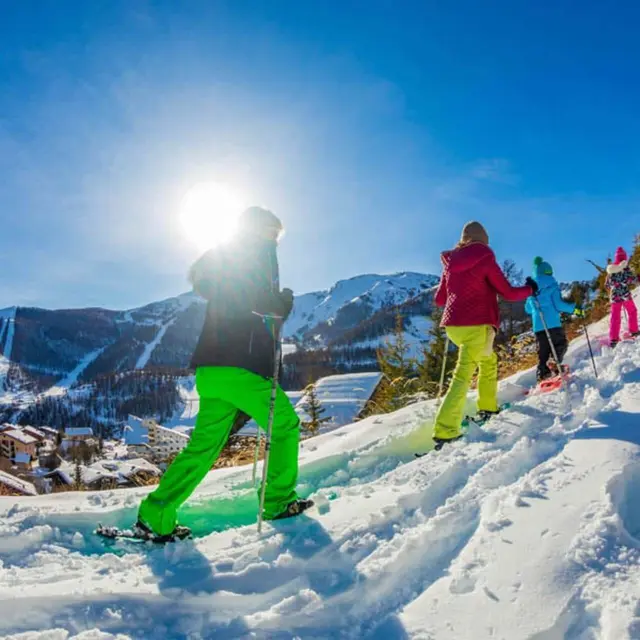 Fête de la raquette à neige_Auron
