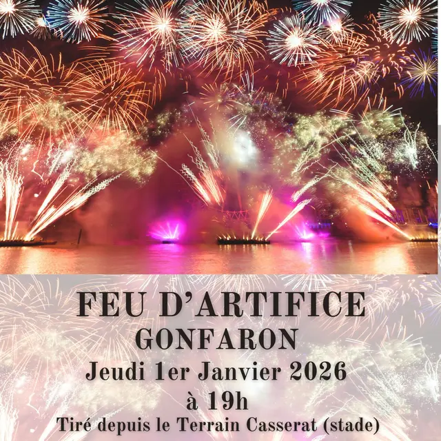 Feu d'artifice du jour de l'an_Gonfaron