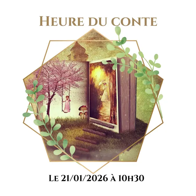 Affiche - L'heure du conte