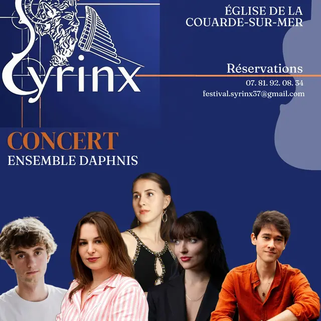 Festival Syrinx-en-Ré - Concert Ensemble Daphnis_La Couarde-sur-Mer