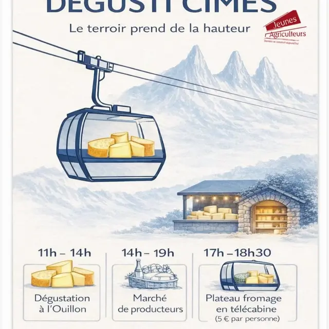 DEGUSTI'CIMES: Le terroir prend de la hauteur_La Toussuire