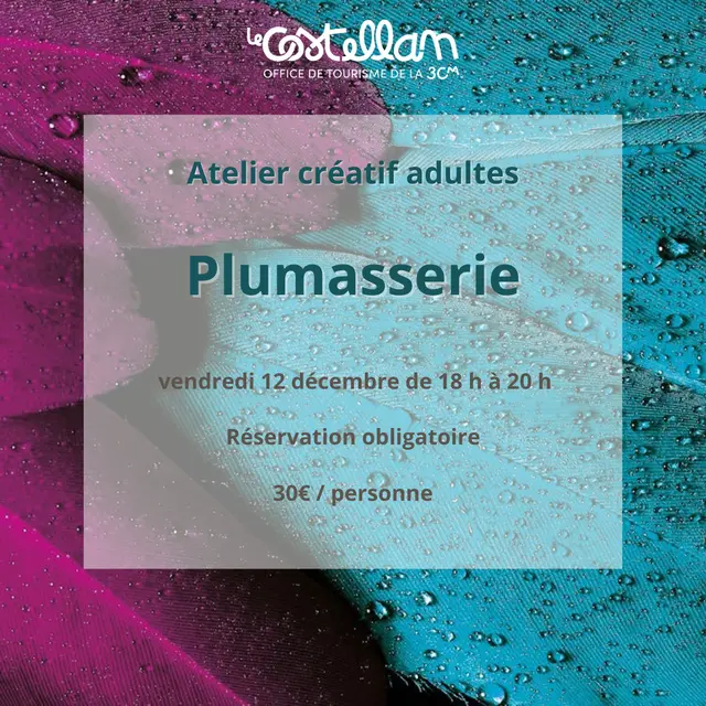 Atelier créatif : plumasserie_Montluel