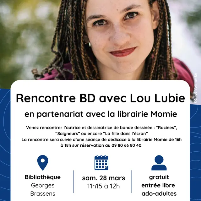 Rencontre BD avec Lou Lubie