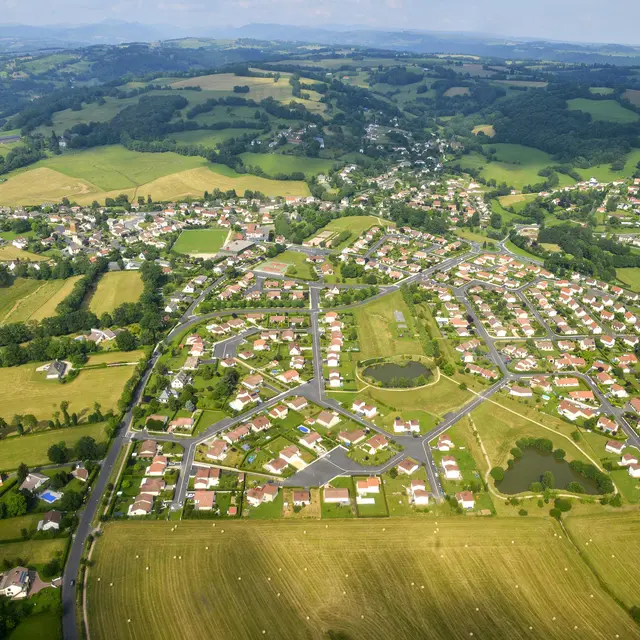Vue aérienne