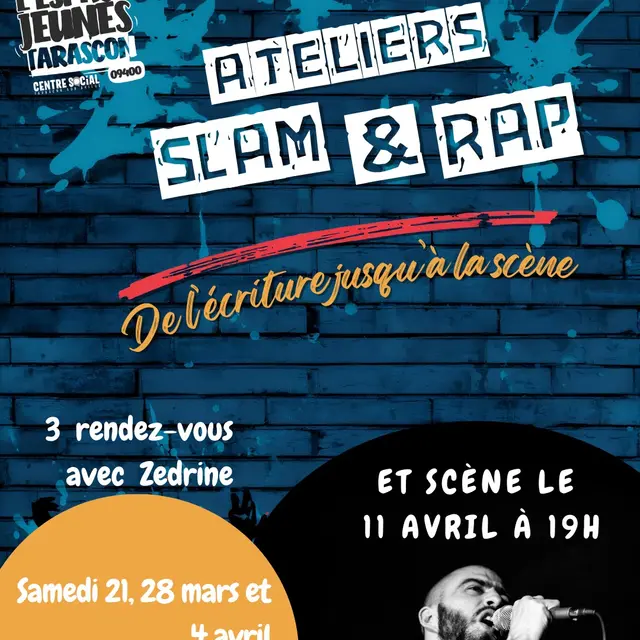 Ateliers d'écriture Slam & Rap_Tarascon-sur-Ariège