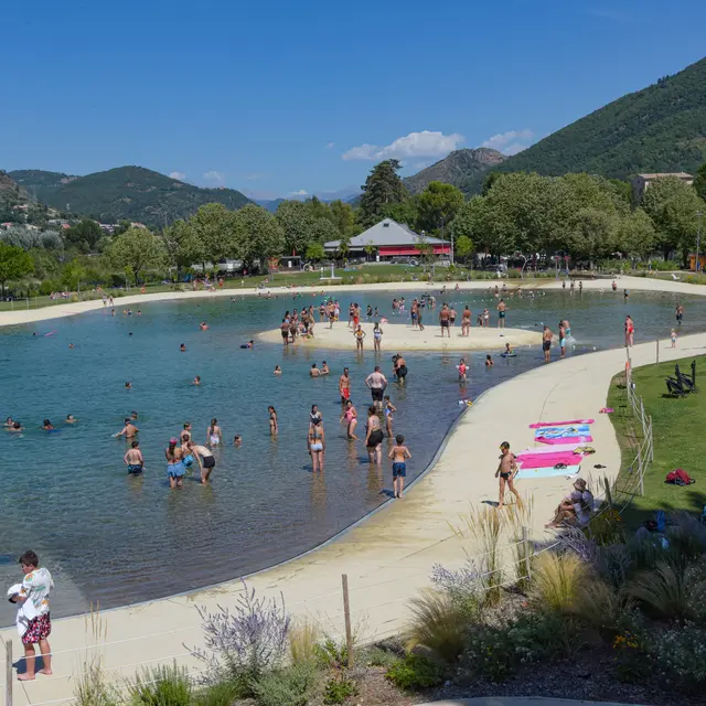 Plan d'eau des Ferréols_Digne-les-Bains