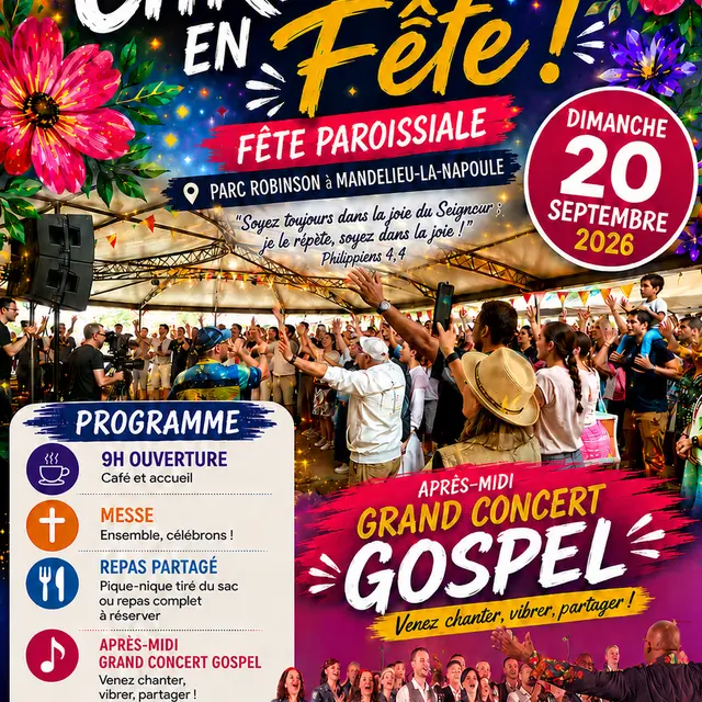 Les Chrétiens en Fête !_Mandelieu-La Napoule