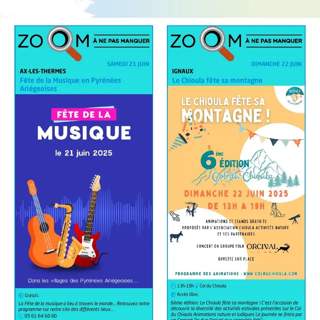 Programme des animations des Pyrénées Ariégeoises_Ax-les-Thermes