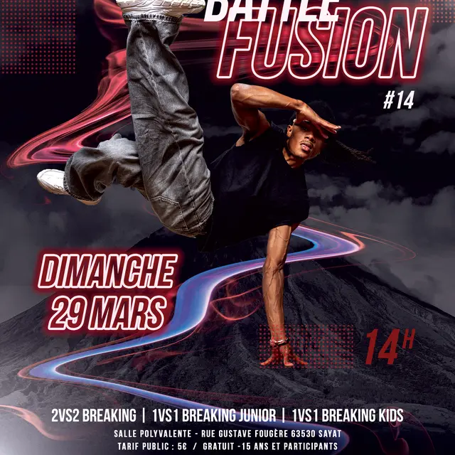 F.R.S.A. BATTLE FUSION (14ème édition) SAYAT - 29 02 26