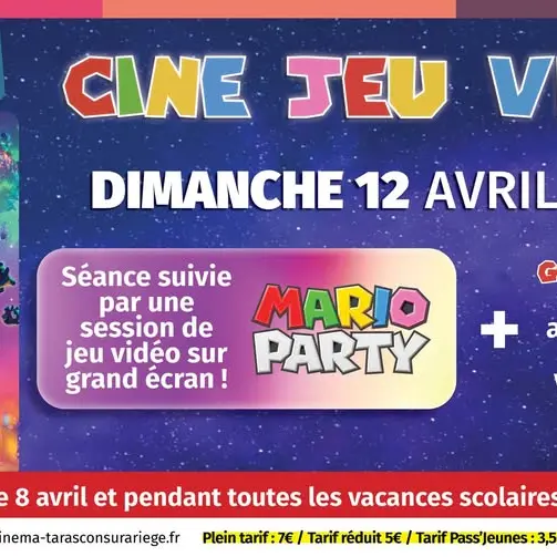 Ciné Jeu Vidéo_Tarascon-sur-Ariège