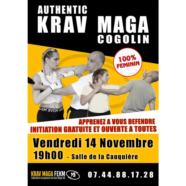 Authentic Krav Maga 100% féminin_Cogolin